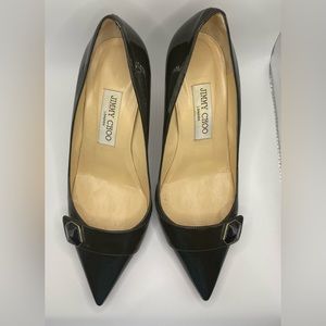 Patent leather Fairly used Jimmy Choo 3 inch pump